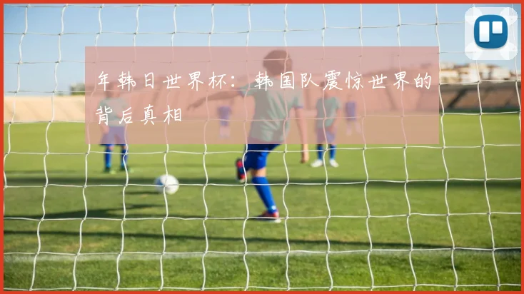 年韩日世界杯:韩国队震惊世界的背后真相